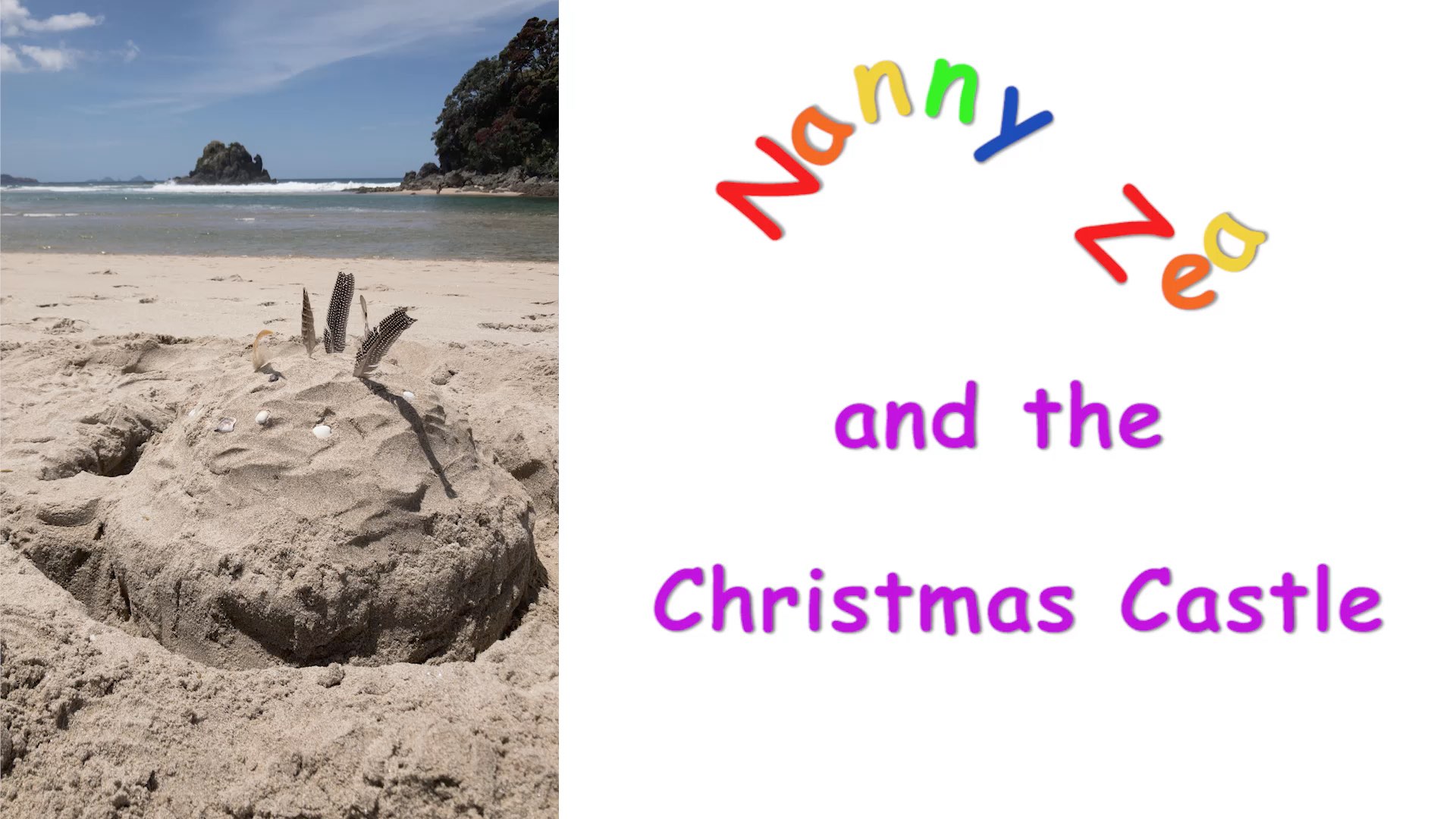 A Christmas Castle Poster